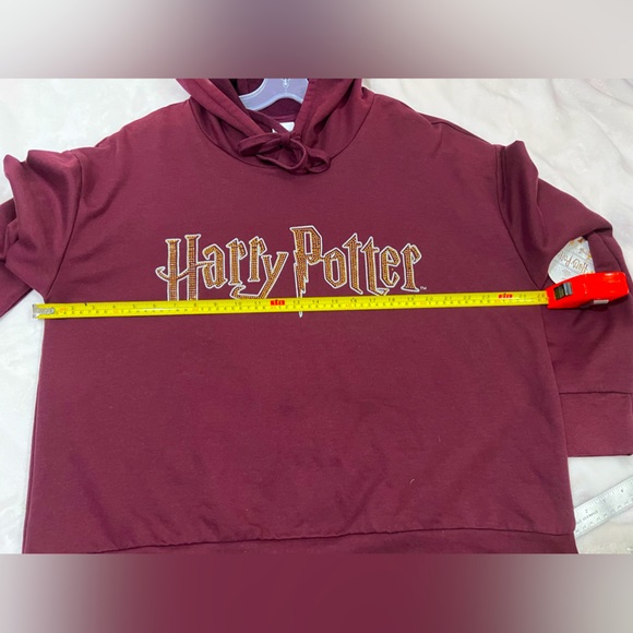 Ladies Harry Potter Burgundy Sweater - Picture 4 of 9